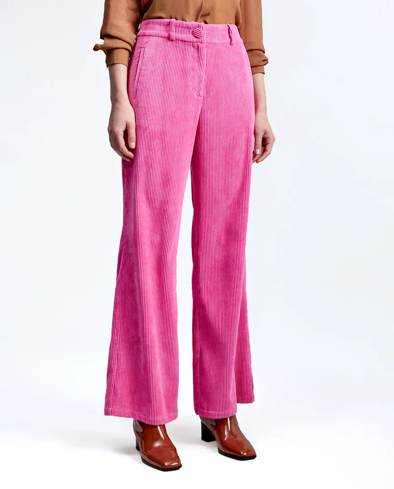 Lola Casademunt Wide-leg corduroy trousers